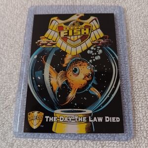 Red Fish Card - Vibrant Collectible